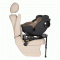 Автокрісло CARRELLO Genesis+ CRL-12807 absolute black i-Size 40-150 см ISOFIX поворот опорна стійка