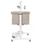Детская кроватка-качалка CARRELLO Bloom CRL-10304 silk beige Wooden /1/