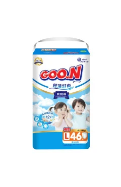 Трусики-подгузники GOO.N Slim & Comfortable 9-14 кг размер 4(L) унисекс 46 шт, арт. 21001092