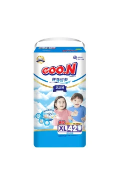 Трусики-подгузники GOO.N Slim & Comfortable 12-17 кг размер 5 XL унисекс 42 шт, арт. 21001093