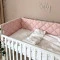 Комплект постільної білизни Baby Dream New Зайка із собачкою бежевий/пудра, арт. 0203972 купити в Україні | код товару: 0203972