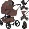 Универсальная коляска 3 в 1 Lionelo FREYA 3IN1 brown chocolate, арт. 130774293