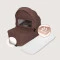 Универсальная коляска 3 в 1 Lionelo FREYA 3IN1 brown chocolate, арт. 130774293