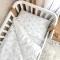 Змінна постіль Baby Mix Зайчики сірі на білому, арт. 0391942 купити в Україні | код товару: 0391942