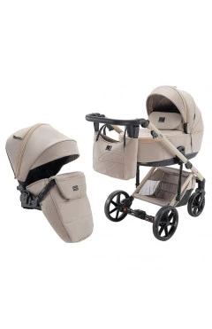 Коляска 2 в 1 Adamex Dolce Natura cappuccino, арт. 681868