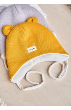 Шапочка Teddy горчица, арт. 4066-38-40