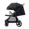 Прогулянковий візок Kinderkraft Grande Plus Black (KSGRAN00BLK0000), код товару: 00-00305154