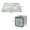 Коврик-пазл Kinderkraft Luno Shapes mint, 30 элементов (KPLUSH00MIN0000), арт. 00-00305152