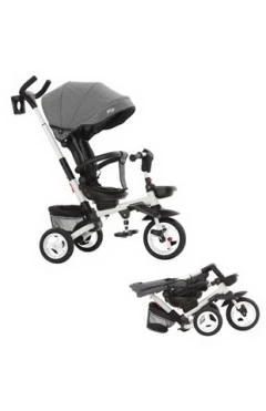 Велосипед трехколесный TILLY FLIP T-390/1 серый