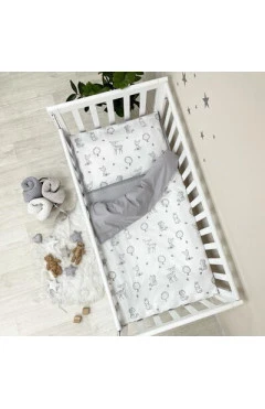 Комплект постельного белья Happy night зверята серые, арт. 3107642