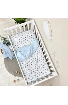 Комплект постільної білизни Baby Dream Stars голубий, арт. 303282