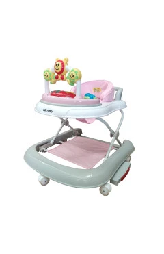 Ходунки CARRELLO Libero CRL-9602/3 pink 3 в 1 ходунки гойдалка каталка