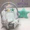 Кокон-гнездышко Happy Luna звездочки 4 Babynest Standart, арт. 0135