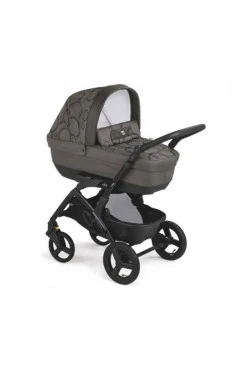 Коляска 3в1 DINAMICO SMART, цвет серый с узором, арт. 897025/T916