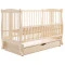 Кровать Babyroom Грация DGMYO-3 маятник, ящик, откидной бок бук слоновая кость, 680953