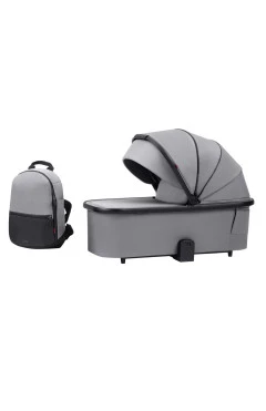Люлька на коляску CARRELLO Alfa CRL-6507/1 Feather Grey /1/