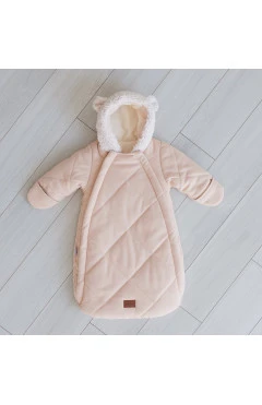 Зимний конверт с ручками Teddy Mi-Mi, песочный, арт. 2090