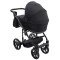 Коляска 2 в 1 Adamex Locco Lux TK-53 черный, арт. 681025