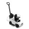 Машинка для катання Caretero Mercedes G350 D з батьківською ручкою white, арт. TOYZ-2585