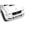 Машинка для катання Caretero Mercedes G350 D з батьківською ручкою white, арт. TOYZ-2585