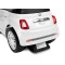 Машинка для катания Caretero Fiat 500 white, арт. TOYZ-2551