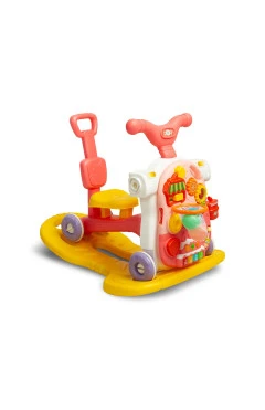 Каталка-ходунки многофункциональный столик 5 в 1 TOYZ pink, арт. TOYZ-2011