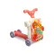 Каталка-ходунки многофункциональный столик 5 в 1 TOYZ pink, арт. TOYZ-2011
