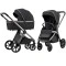 Коляска универсальная CARRELLO Omega CRL-6535/1 (3in1) Absolute Black /1/,  код товара: CRL-6535/1 Absolute Black