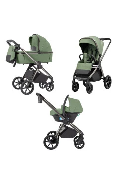 Коляска універсальна CARRELLO Omega CRL-6535/1 (3in1) Perfect Green /1/