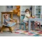 Комплект TEGGI MULTIFUN стол+2 стула TI-011-174 grey/old rose/turquoise