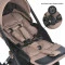 Коляска універсальна 2в1 El Camino ERA ME 1100-1 (taupe beige), код товару: ME1100-1 t.bg