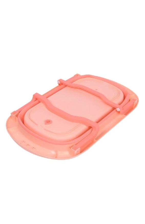 Ванночка ME 1108 BATH (pink), силикон, складная, 78х49х21