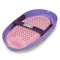 Гірка для купання ME1107 SHELL (pink), силікон, 55x30x23, код товару: ME 1107 SHELL pink