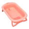 Ванночка ME 1108 BATH (pink), силикон, складная, 78х49х21