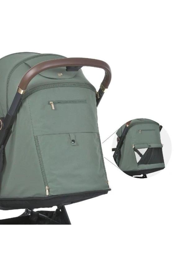 Візок прогулянковий El Camino BEYA ME 1127-G (khaki green), код товару: ME 1127-G khaki green
