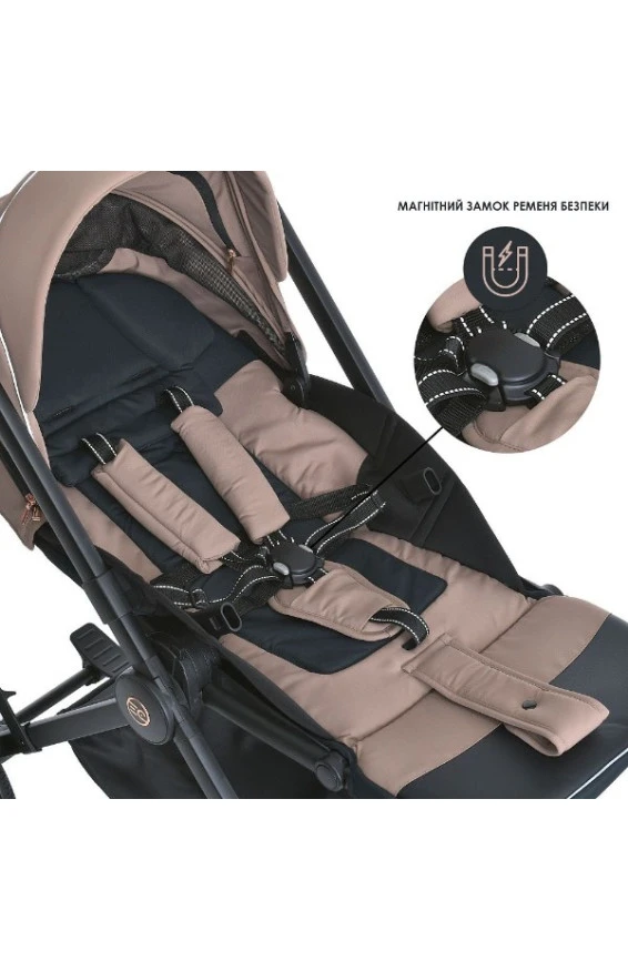 Коляска універсальна 2в1 El Camino ERA ME 1100 (taupe beige), код товару: ME 1100 taupe beige