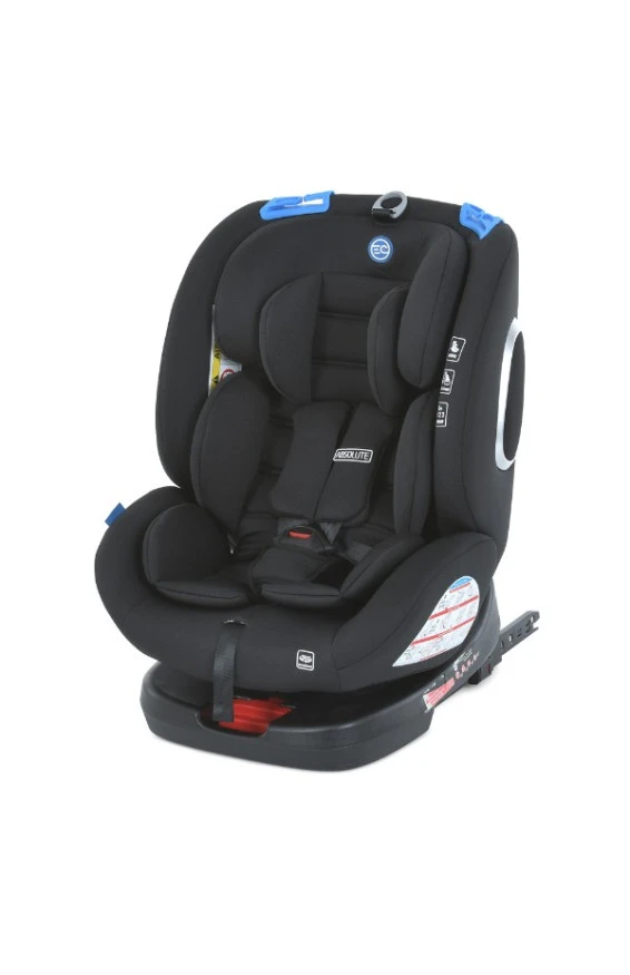 Автокрісло El Camino (0-36кг) ME 1079 ABSOLUTE 360 ISOFIX (royal total black), код товару: ME 1079 royal total blac