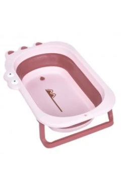 Ванночка складная ME 1141 T-CROCO (pink)