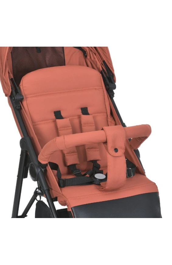 Коляска Bambi M 4249-2 (orange matt),  код товара: M 4249-2 orange matt