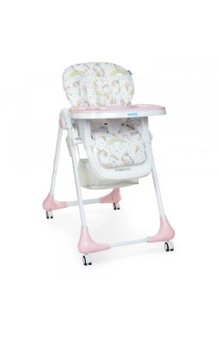 Стільчик для годування Bambi M 3233 (unicorn pink),рожевий