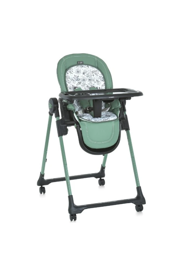 Стульчик для кормления El Camino ME 1037-B CRYSTAL (green),  код товара: ME 1037-B green