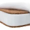 Матрац Babyroom Oval OKPK-120 120x60x10  білий, 680866