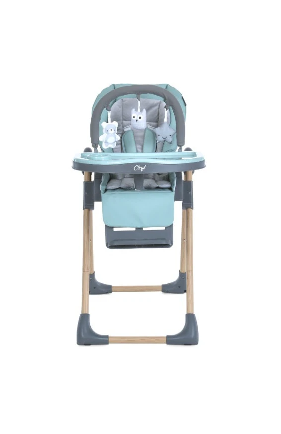 Стільчик для годування El Camino ME 1115-W CRAFT (mint), код товару: ME 1115-W mint