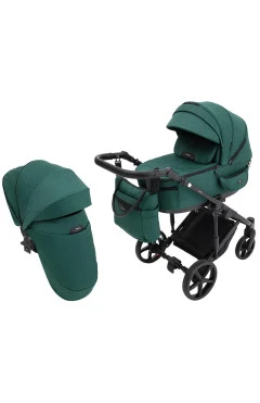 Коляска 2 в 1 Adamex Zico Tip TK-52 тёмно-зелёный