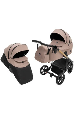 Коляска 2 в 1 Bair Onyx Soft OS-455 капучіно