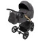 Коляска 2 в 1 Bair Onyx Soft OS-747 черный, арт. 680957