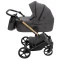 Коляска 2 в 1 Bair Onyx Soft OS-747 черный, арт. 680957
