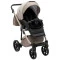 Коляска 2 в 1 Adamex Nola Natura 4 cappuccino, арт. 681681