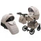 Коляска 2 в 1 Adamex Nola Natura 4 cappuccino, арт. 681681