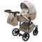 Коляска 2 в 1 Adamex Nola Natura 4 cappuccino, арт. 681681